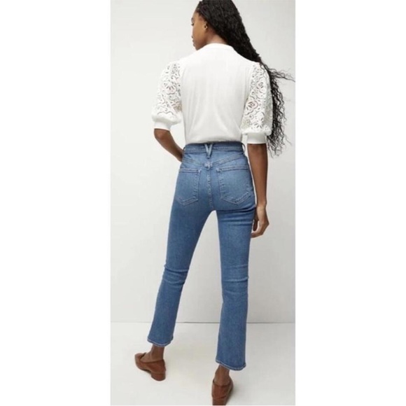 Veronica Beard Blue Flare & Wide Leg Jeans - Picture 3 of 12